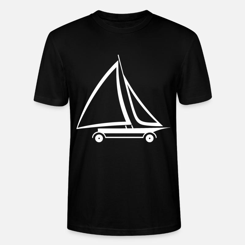 Strandsegeln - Stanley/Stella Unisex Bio-T-Shirt CRAFTER - Schwarz