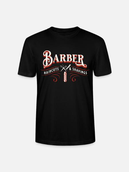Barbier Barbier - T-shirt bio CRAFTER Stanley Stella Unisexe - noir