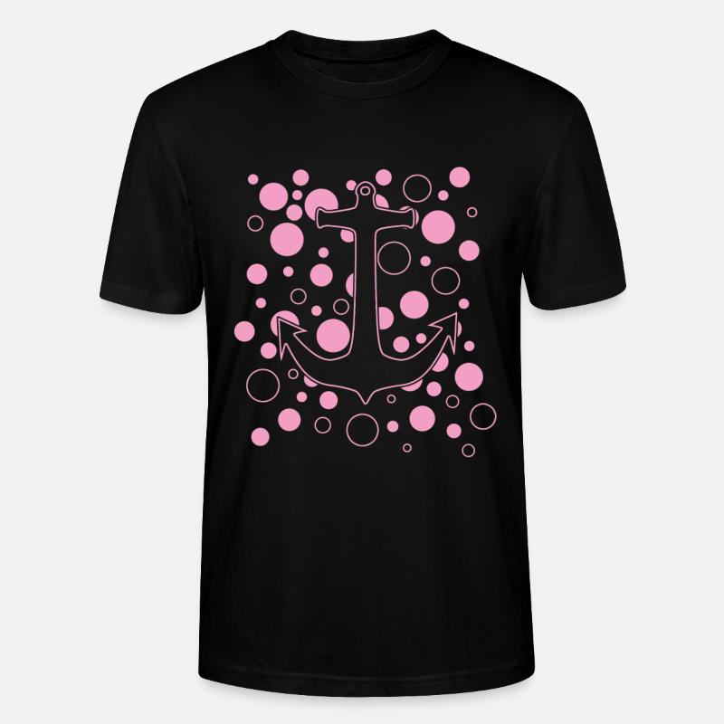 Anker - Stanley/Stella Unisex Bio-T-Shirt CRAFTER - Schwarz