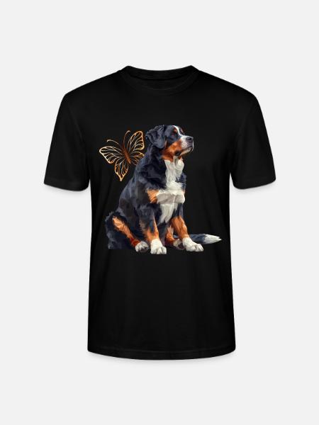 Entlebucher Mountain Dog - Stanley/Stella CRAFTER Unisex Organic T-Shirt - black