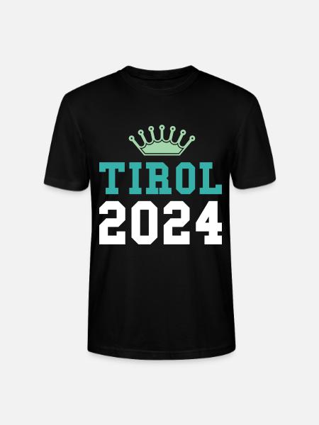 Tyrol 2024 Krone - Stanley/Stella CRAFTER Unisex Organic T-Shirt - black