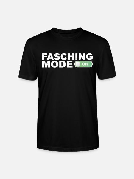 Fasching - Stanley/Stella Unisex Bio-T-Shirt CRAFTER - Schwarz