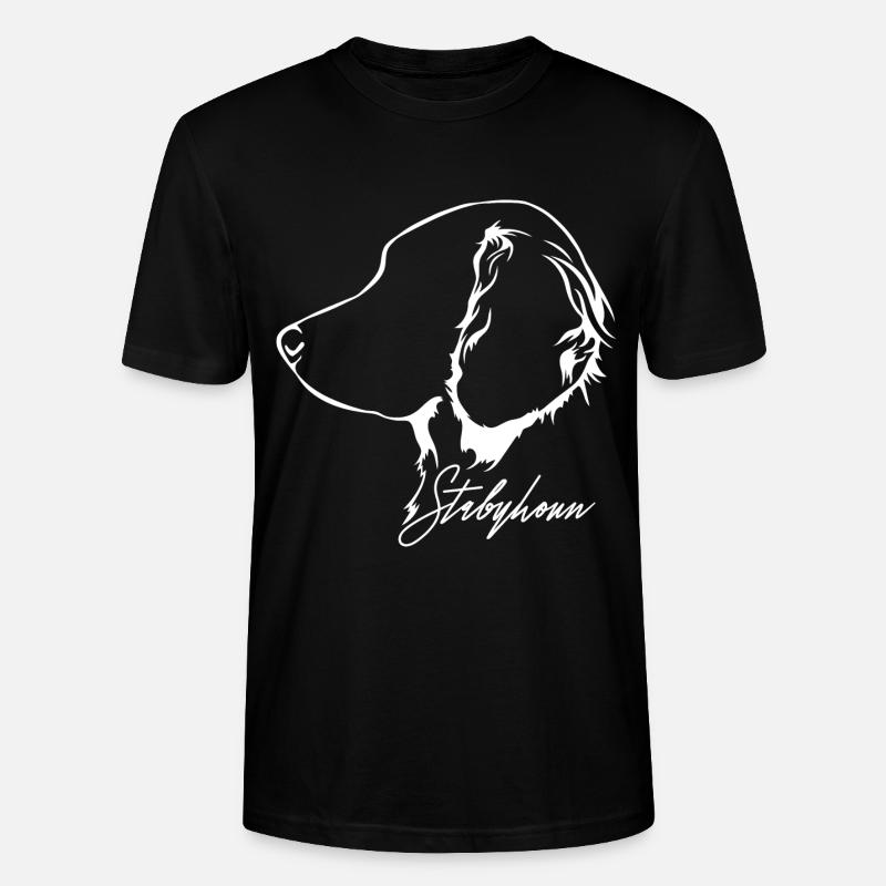 STABYHOUN Profil Chiens Wilsigns - T-shirt bio CRAFTER Stanley Stella Unisexe - noir
