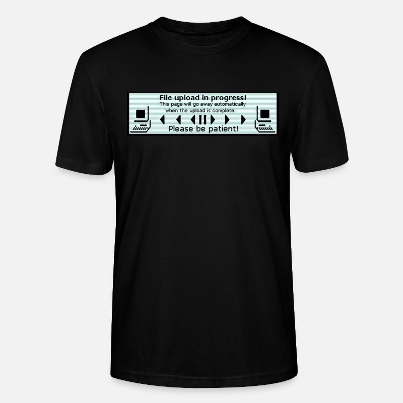 File upload in progress! - Computerspass - Stanley/Stella Unisex Bio-T-Shirt CRAFTER - Schwarz