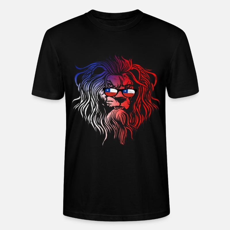 Chile - Stanley/Stella Unisex Bio-T-Shirt CRAFTER - Schwarz