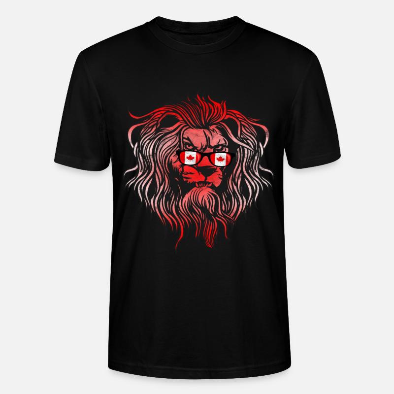 Kanada - Stanley/Stella Unisex Bio-T-Shirt CRAFTER - Schwarz