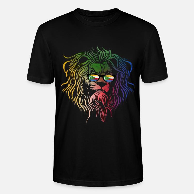 Komoren - Stanley/Stella Unisex Bio-T-Shirt CRAFTER - Schwarz