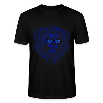 Europäische Union - Stanley/Stella Unisex Bio-T-Shirt CRAFTER - Schwarz - Vorne - Alina (178cm) & Michal (187cm)