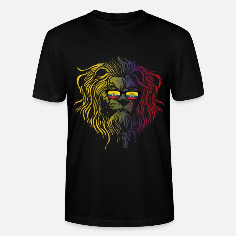 Ecuador - Stanley/Stella Unisex Bio-T-Shirt CRAFTER - Schwarz