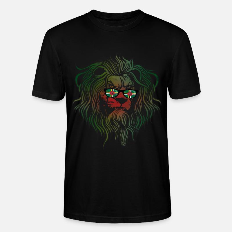 Dominica - Stanley/Stella Unisex Bio-T-Shirt CRAFTER - Schwarz