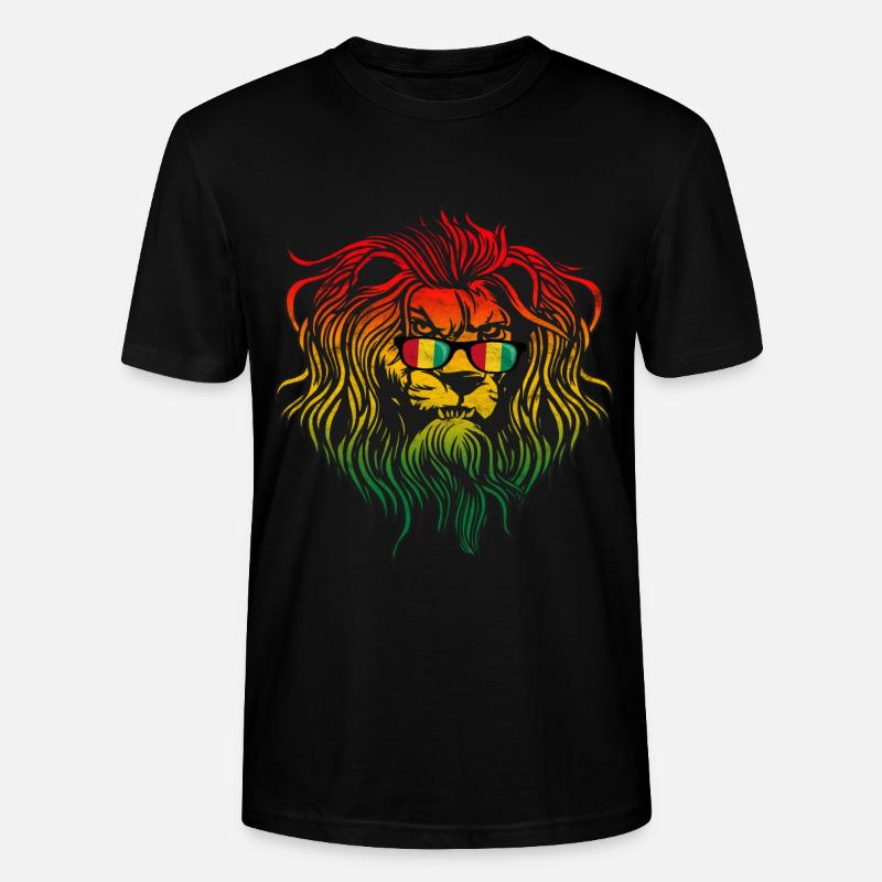 Guinea - Stanley/Stella Unisex Bio-T-Shirt CRAFTER - Schwarz