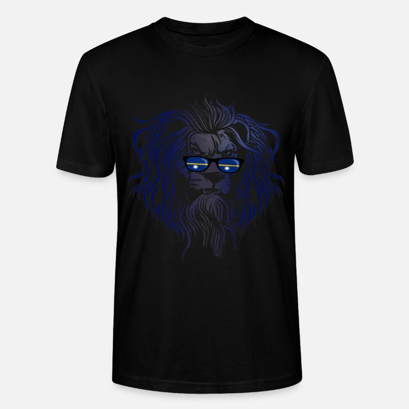 Nauru - Stanley/Stella CRAFTER Unisex Organic T-Shirt - black