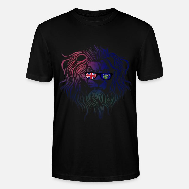 Pitcairninseln - Stanley/Stella Unisex Bio-T-Shirt CRAFTER - Schwarz