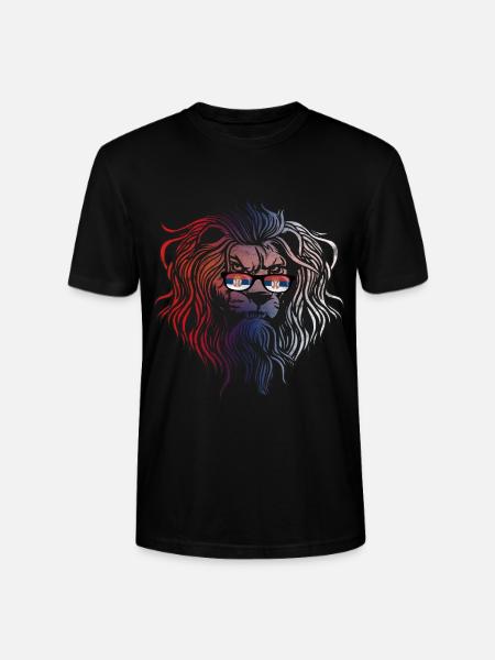 Serbia - Stanley/Stella CRAFTER Unisex Organic T-Shirt - black