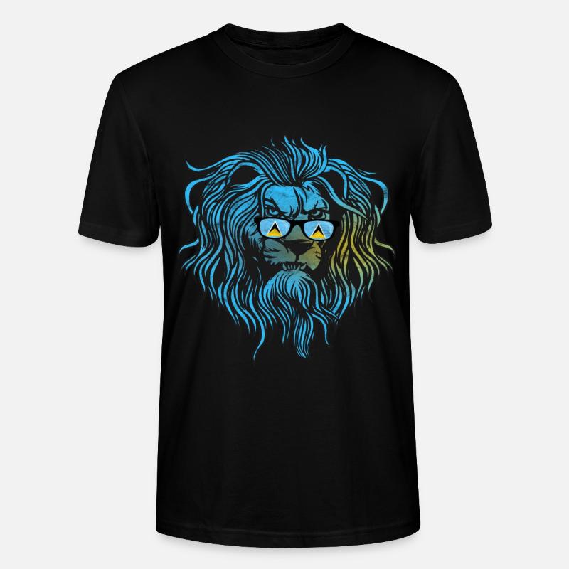 St. Lucia - Stanley/Stella Unisex Bio-T-Shirt CRAFTER - Schwarz