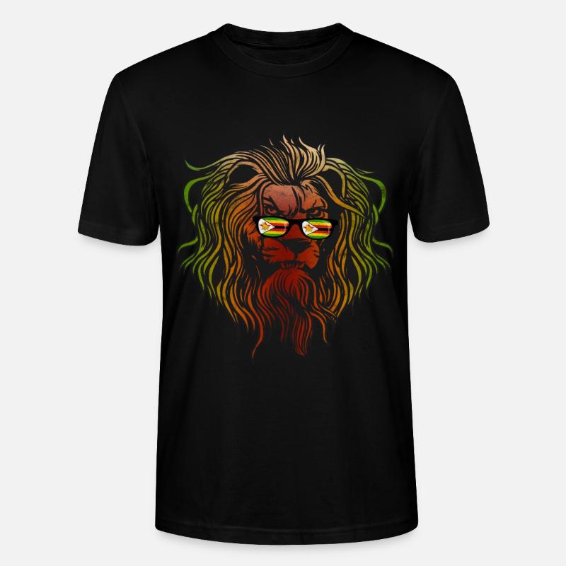 Simbabwe - Stanley/Stella Unisex Bio-T-Shirt CRAFTER - Schwarz