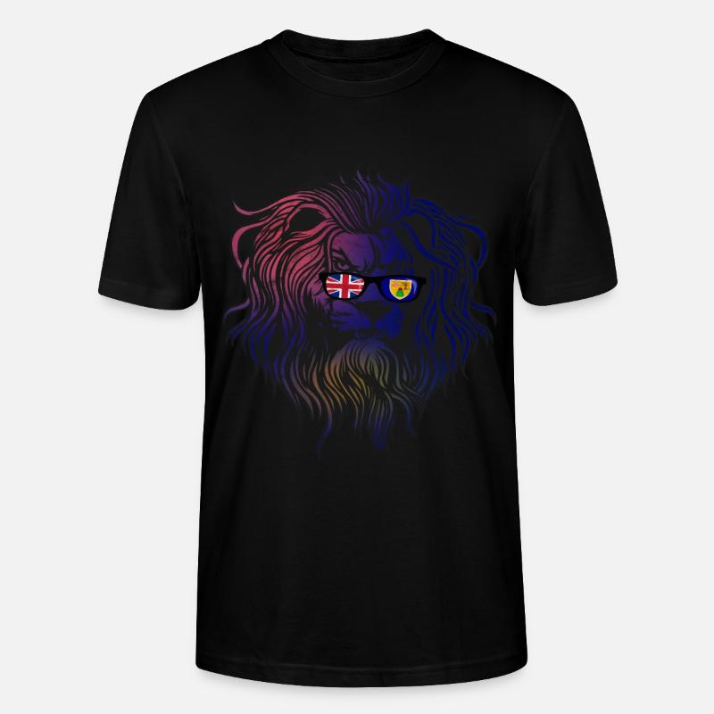 Turks et Caicos (Îles) - T-shirt bio CRAFTER Stanley Stella Unisexe - noir