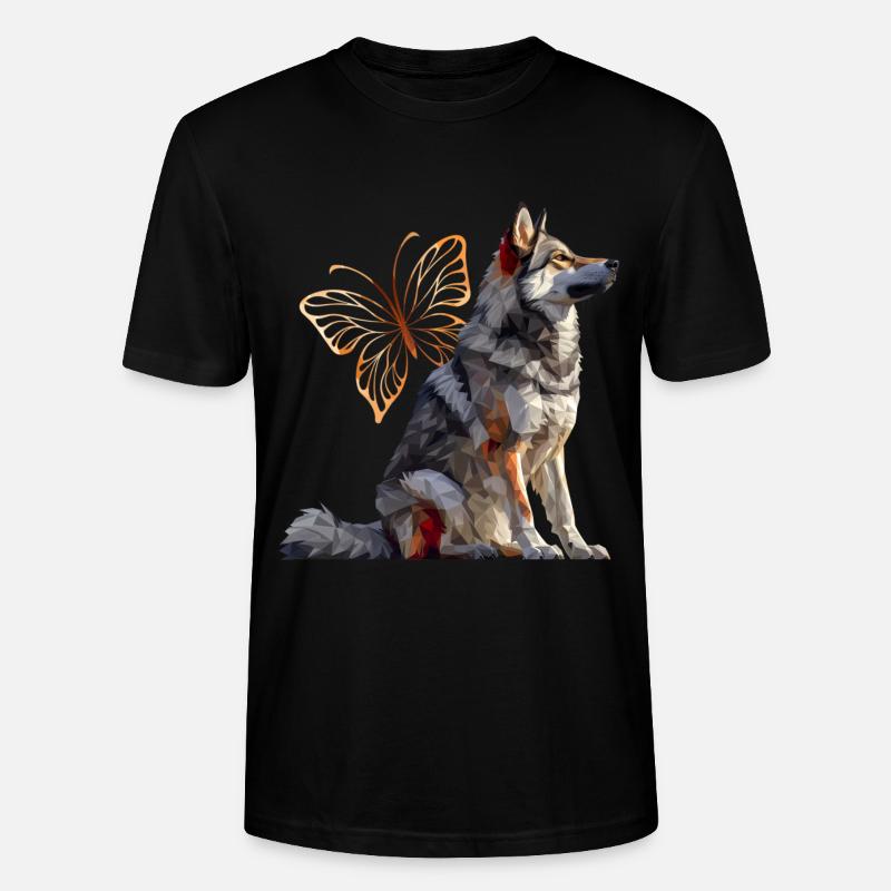 Chien d’élan - T-shirt bio CRAFTER Stanley Stella Unisexe - noir