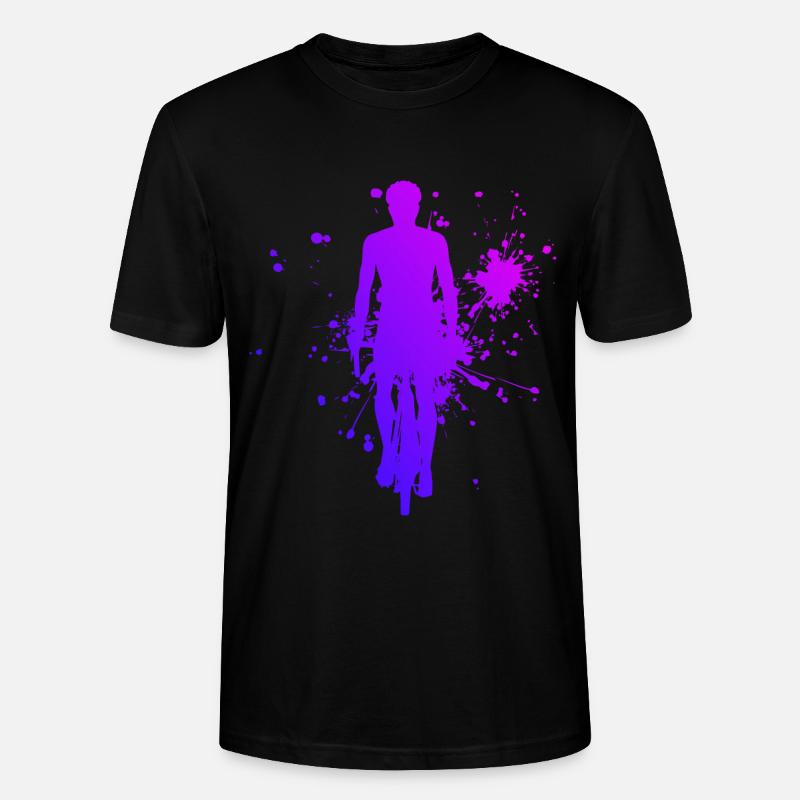 Cyclisme Cyclisme Cyclisme Cyclisme - T-shirt bio CRAFTER Stanley Stella Unisexe - noir