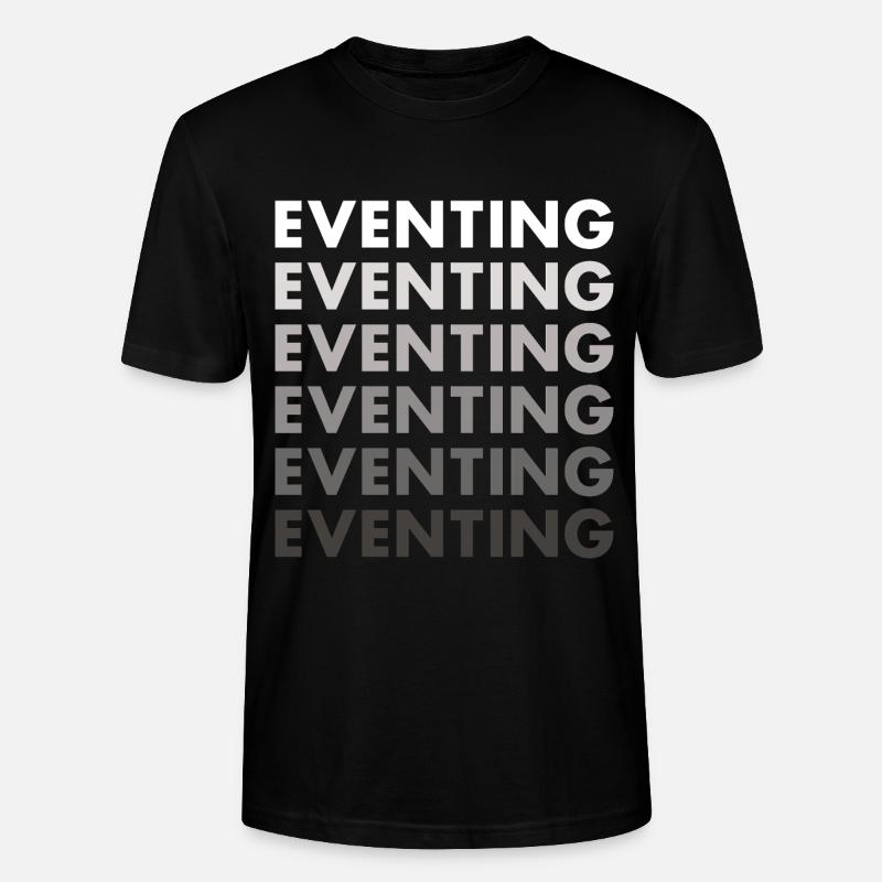 Cavalier Concours complet - T-shirt bio CRAFTER Stanley Stella Unisexe - noir