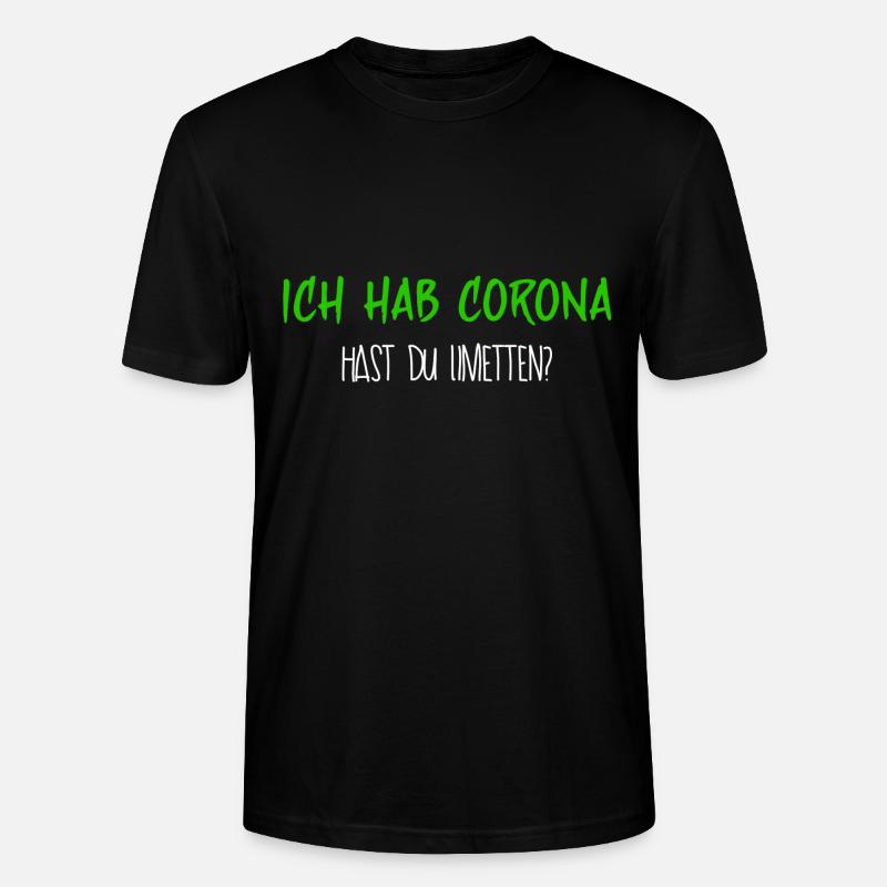 corona - Stanley/Stella Unisex Bio-T-Shirt CRAFTER - Schwarz