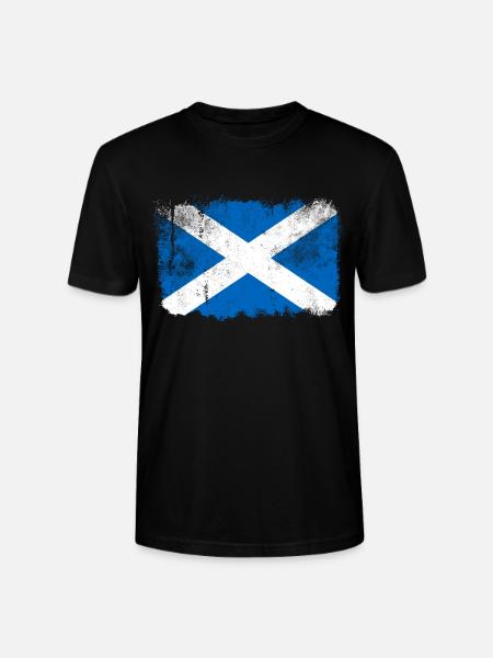 Drapeau de l’Écosse - T-shirt bio CRAFTER Stanley Stella Unisexe - noir