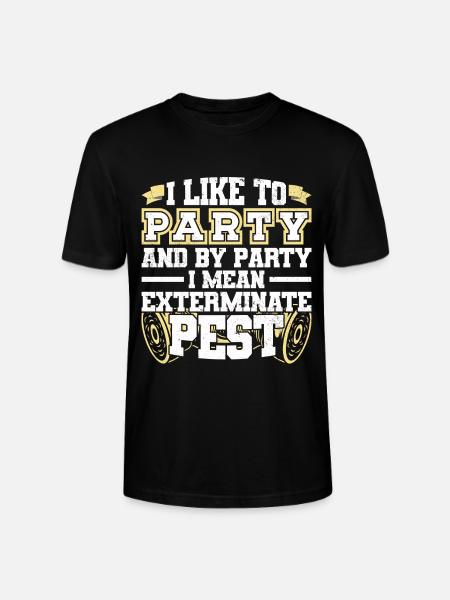 Schädlingsbekämpfung Beruf | Kammerjäger Geschenke - Stanley/Stella Unisex Bio-T-Shirt CRAFTER - Schwarz