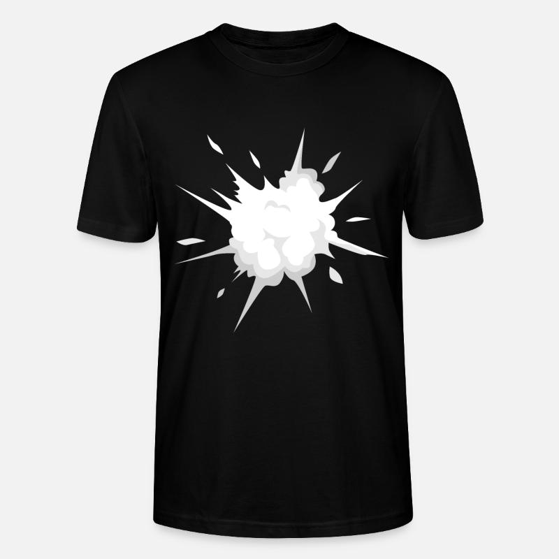 Explosion - Stanley/Stella Unisex Bio-T-Shirt CRAFTER - Schwarz