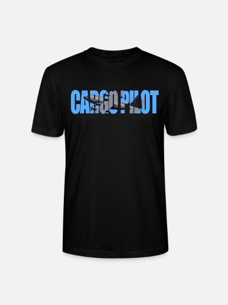 Cargo Pilot C-130 - Stanley/Stella Unisex Bio-T-Shirt CRAFTER - Schwarz
