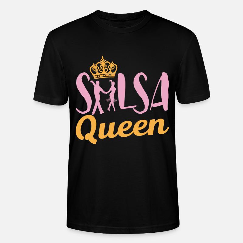 Salsa Danse Queen Coole Cadeau - T-shirt bio CRAFTER Stanley Stella Unisexe - noir