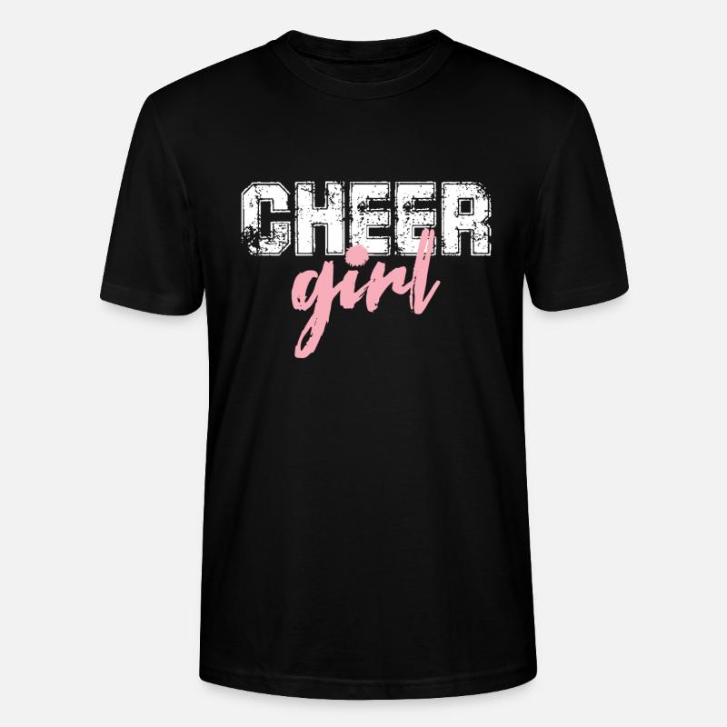 Cheerleader Mädchen - Stanley/Stella Unisex Bio-T-Shirt CRAFTER - Schwarz