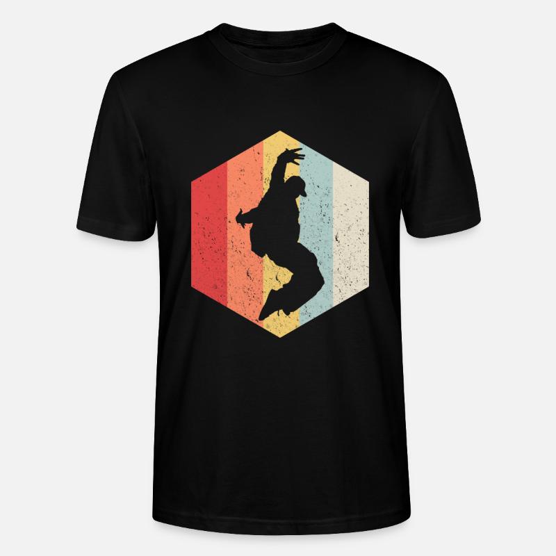 Tanzen Breakdance - Stanley/Stella Unisex Bio-T-Shirt CRAFTER - Schwarz