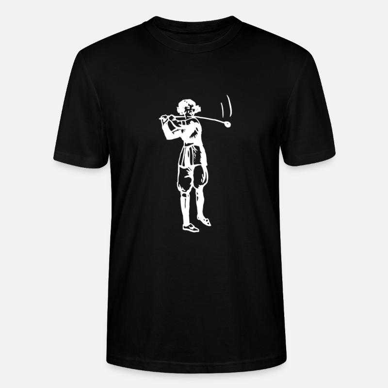 Golf - Golf - Golfeurs - T-shirt bio CRAFTER Stanley Stella Unisexe - noir