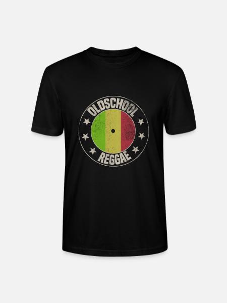 reggae oldschool grunge - Stanley/Stella Unisex Bio-T-Shirt CRAFTER - Schwarz