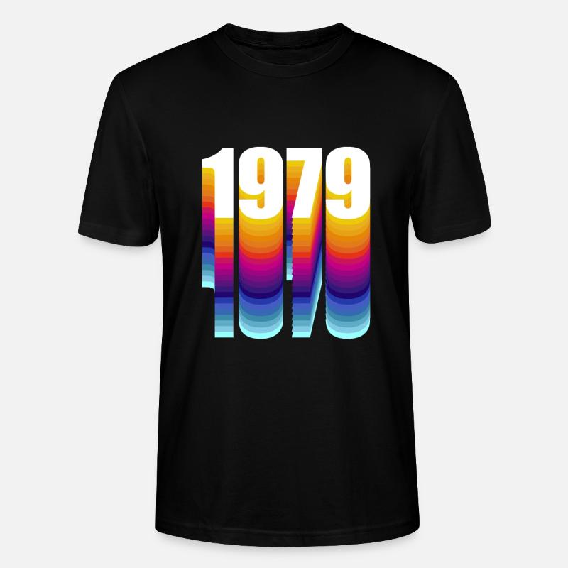 1979 - Stanley/Stella Unisex Bio-T-Shirt CRAFTER - Schwarz