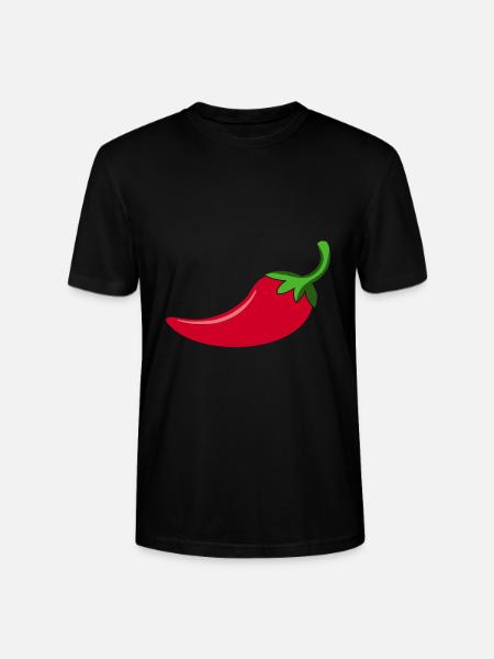 Spicy Chilly - Stanley/Stella CRAFTER Unisex Organic T-Shirt - black