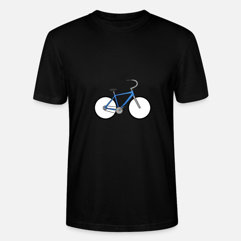 Bicycle - Stanley/Stella Unisex Bio-T-Shirt CRAFTER - Schwarz