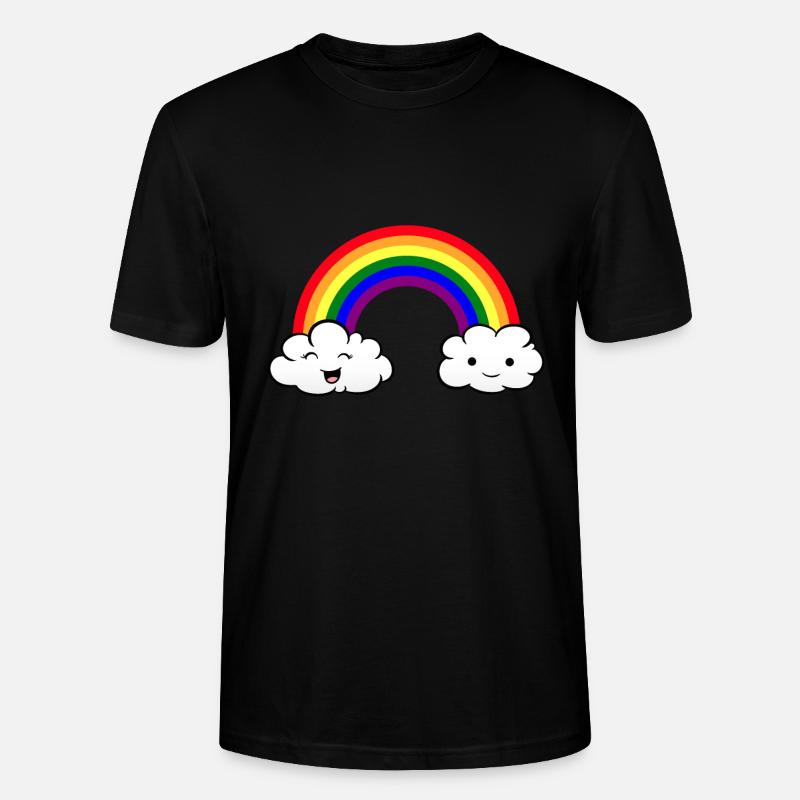 LGBT Rainbow - Stanley/Stella Unisex Bio-T-Shirt CRAFTER - Schwarz