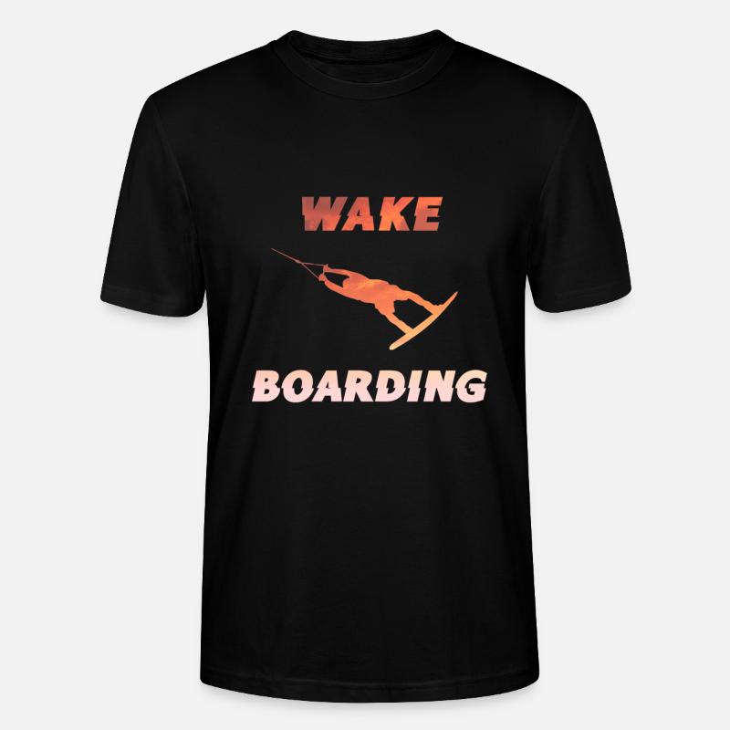 Wakeboard Wakeboard Wakeboard Wakeboard - T-shirt bio CRAFTER Stanley Stella Unisexe - noir