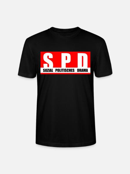 SPD - Stanley/Stella Unisex Bio-T-Shirt CRAFTER - Schwarz