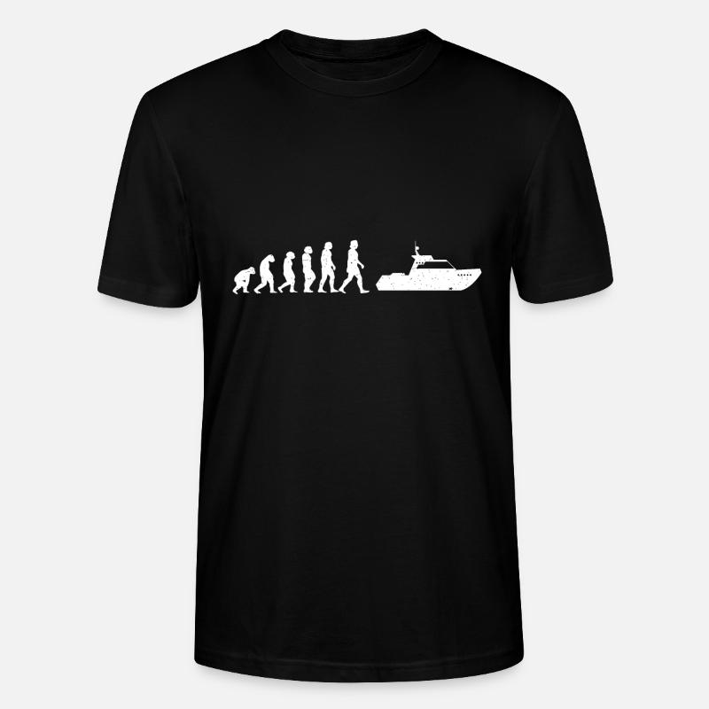 Bateau bateau - T-shirt bio CRAFTER Stanley Stella Unisexe - noir