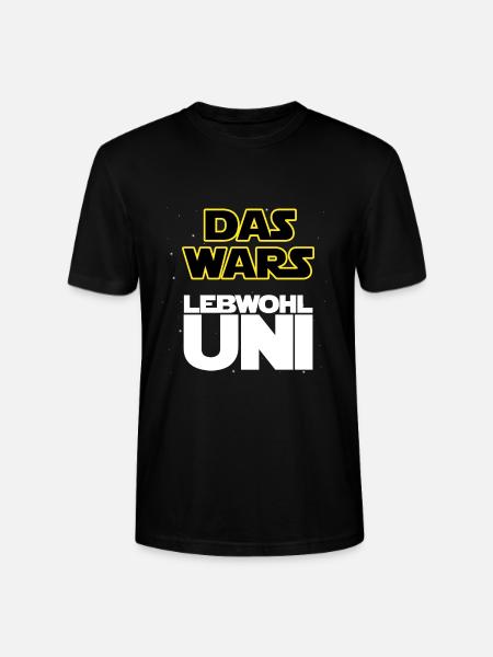 Das wars, Lebwohl Uni! - Stanley/Stella Unisex Bio-T-Shirt CRAFTER - Schwarz
