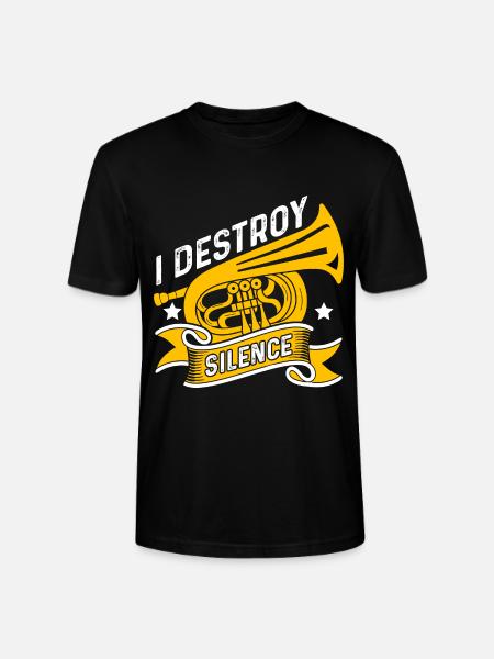 Tuba - Stanley/Stella Unisex Bio-T-Shirt CRAFTER - Schwarz