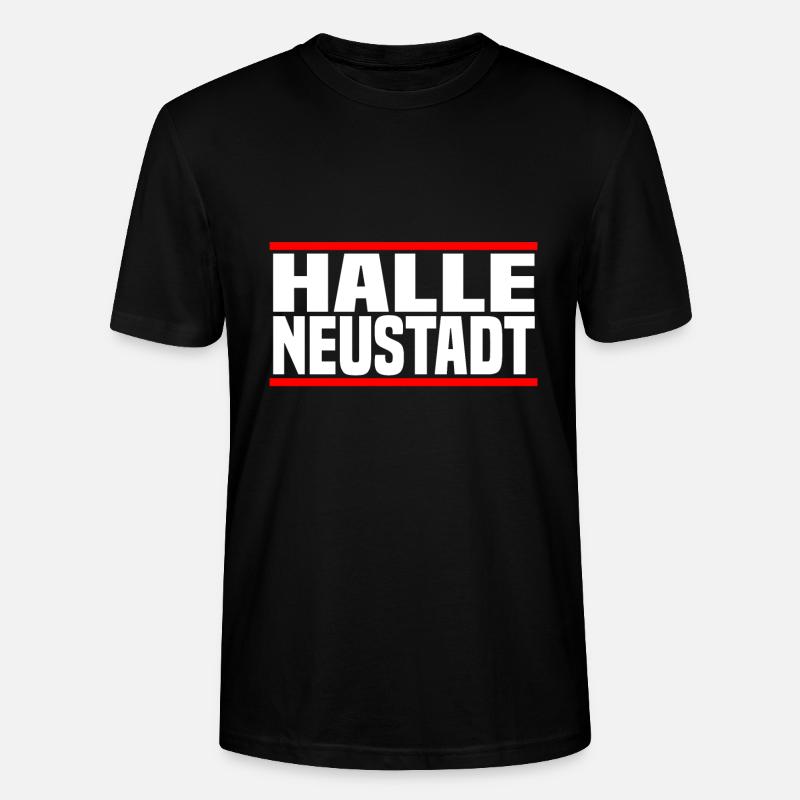 Halle Neustadt - Stanley/Stella Unisex Bio-T-Shirt CRAFTER - Schwarz