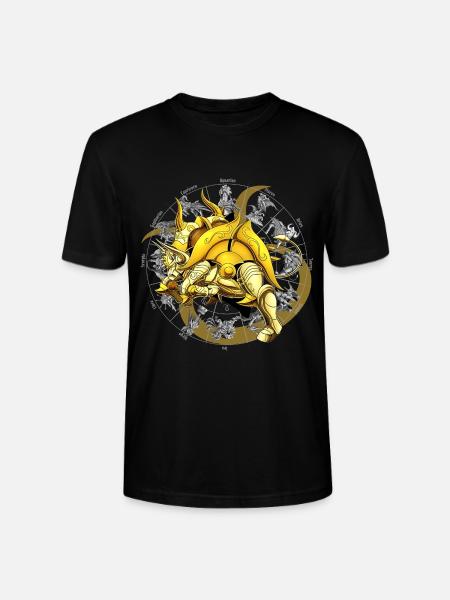 Armure Divine du Zodiaque Taureau - T-shirt bio CRAFTER Stanley Stella Unisexe - noir