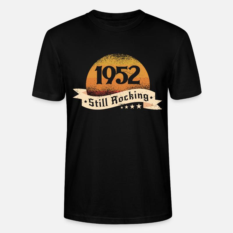 1952 - Stanley/Stella Unisex Bio-T-Shirt CRAFTER - Schwarz