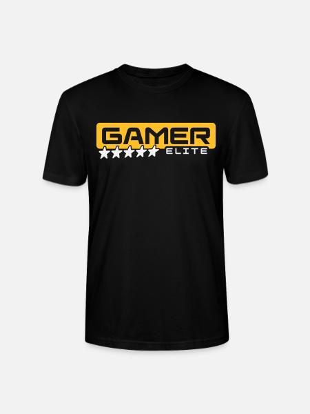 Gamer Elite - Stanley/Stella CRAFTER Unisex Organic T-Shirt - black