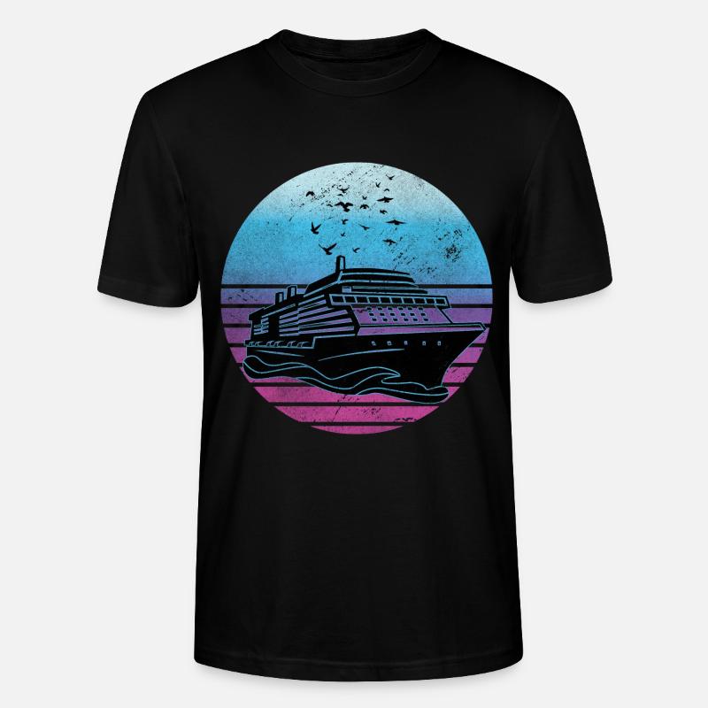 Kreuzfahrt - Stanley/Stella Unisex Bio-T-Shirt CRAFTER - Schwarz