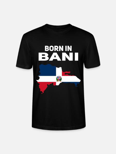 Dominican Republic - Stanley/Stella CRAFTER Unisex Organic T-Shirt - black