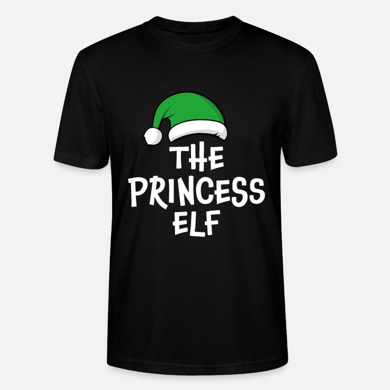 La Princesse Elfe - T-shirt bio CRAFTER Stanley Stella Unisexe - noir